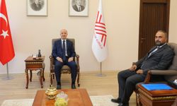 Rektör Akkaya'dan YÖK Başkanı Özvar’a ziyaret