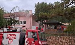 Bartın’da, kaymakamın oturduğu lojman yandı