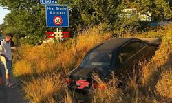 Düğün konvoyundaki kaza ucuz atlatıldı