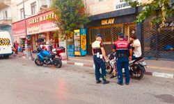 Kasksız ve ehliyetsiz motosiklet sürücülerine ceza yağdı