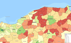Bartın, Zonguldak, Karabük, Kastamonu, Bolu, Düzce Sosyoekonomik Seviye, 2023