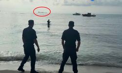 Mavi Bayraklı Sahilde Paniğe Neden Olan Gemi Bulundu