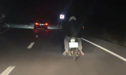 Bartın'da tehlikeli yolculuk