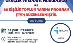 Bartın’da 60 Kişilik İstihdam Fırsatı