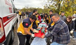 Tekstil işçilerini taşıyan servis devrildi: 1 ölü, 19 yaralı