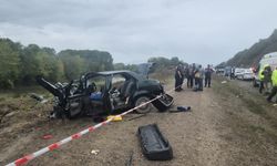 Bartın'da tır yoldan çıktı: 2 ölü, 1 yaralı