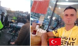 Yolun karşısına geçerken, işçi servisinin altında kaldı