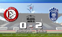 Bartınspor Amatör Kümeye Doğru Gidiyor: 0-2