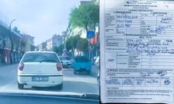 Araçtan sokağa broşür fırlatan kişiye ceza