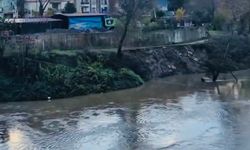 Bartın Irmağında Su Seviyesi Yükseliyor