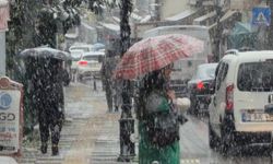 2025'in Son Günü Bartın 5 Dakikada Beyaza Büründü