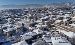 UNESCO Kenti Safranbolu'dan Kar altında masalsı görüntüler