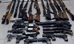 Bartın’da Cephanelik Gibi İş Yeri; 30 silah, 1 gözaltı
