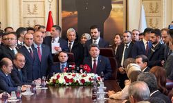 Adalet Bakanı Yılmaz Tunç, Akın Gürlek devir teslim töreni