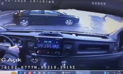 Polis Memurunun Hayatını Kaybettiği Feci Kaza Kamerada