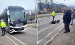 Bartın Otobüsü Motosikletle Çarpıştı: 1 Ölü