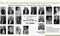 Bartınlı Akademisyen Mustafa Artar PMO Yönetimine Aday