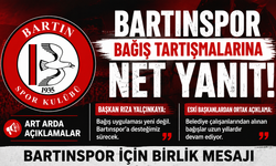 Bartınspor Bağışı Polemiğinde Ortak Bildiri