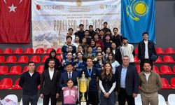 Bartın'da eğitim gören Kazak öğrenciler şampiyon oldu