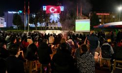 Bartın Cumhuriyet Meydanı’nda Milli Heyecan