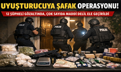 Bartın'da 13 Adrese Şafak Operasyonu