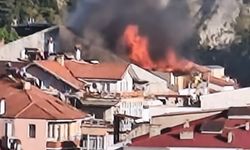 Amasra’da 5 Katlı Binada Yangın