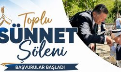 Toplu Sünnet Şöleni Başvuruları Başladı
