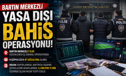 Bartın Merkezli Yasa Dışı Bahis Operasyonu: 8 Gözaltı