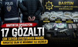 Bartın’da Dev Operasyon: 17 Gözaltı