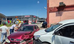 Bartın Oto Galericiler Sitesi'nde Kaza