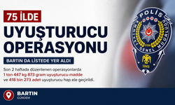 1,5 Ton Uyuşturucu Ele Geçirildi: Bartın da Listede
