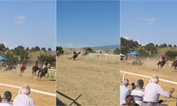 Festivalde at yarışında kaza: 2 at öldü, 1 jokey yaralı