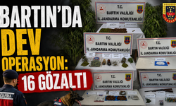 Bartın’da Dev Operasyon: 16 Gözaltı