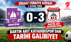 Bartın Arıt Kayadibispor’dan Tarihi Galibiyet: 0-3