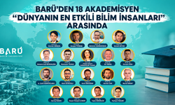 Bartın'dan 18 Akademisyen Dünyanın En Etkilileri Arasında