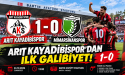 Arıt Kayadibispor’dan İlk Galibiyet: 1-0