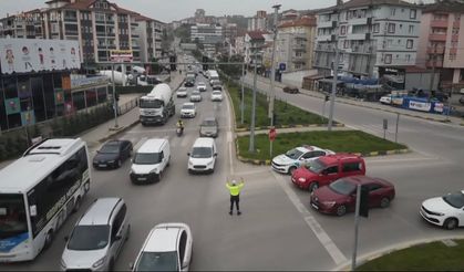 Bartın’da Trafikte Bayram Tedbirleri
