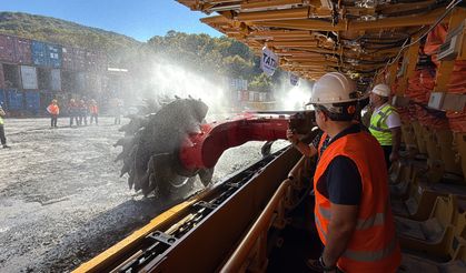 Amasra'da maden ocağında 2'nci tam mekanize ayak sistemi