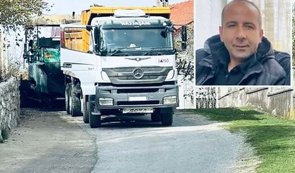 Asfalt döken işçiler akıma kapıldı: 1 ölü, 1 yaralı