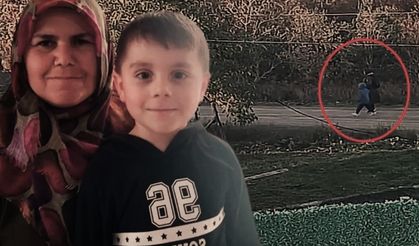 Kayıp anne ve oğlunun son görüntüleri ortaya çıktı