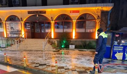 Bartın'da Cadde ve Sokaklar Yıkandı