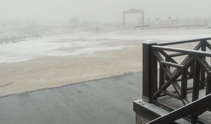 Keltepe Kayak Merkezi Beyaza Büründü