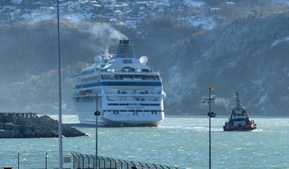 Dev Kuvaziyer Amasra Limanı'na yanaşamadı