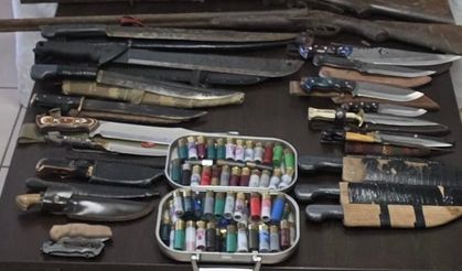 Bartın'da cephanelik gibi ev