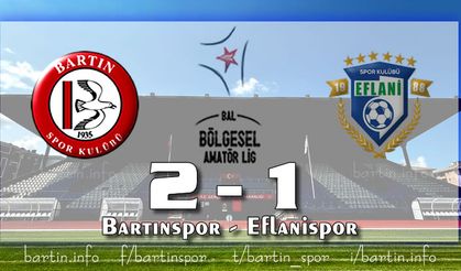 Bartınspor'dan 90+3'te Gelen 3 Puan: 2-1