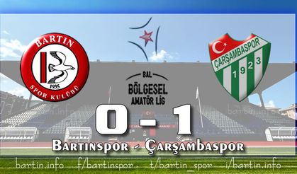 Yeni Bartınspor Taraftarıyla Buluştu Ama Puan Yok: 0-1