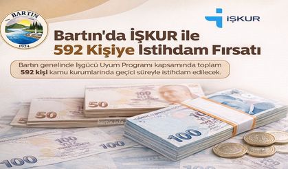 Bartın’da Kamuya 592 Kişi Alınacak