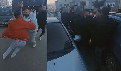 Yol verme kavgasında sinirler gerildi; Emanetimi Verin