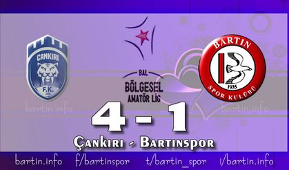 Bartınspor Öne Geçtiği Maçta Lidere Direnemedi: 4-1