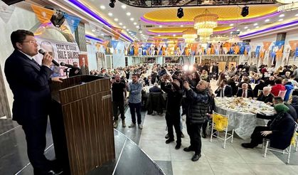 Eski Adalet Bakanı Tunç, Bartın’da Partisinin Vefa İftarında